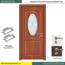 Puerta de PVC del retrete Puerta de cristal del PVC de la fábrica